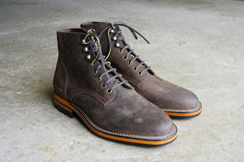 The Allen Stitchdown - Stone Waxed Mohawk (618)