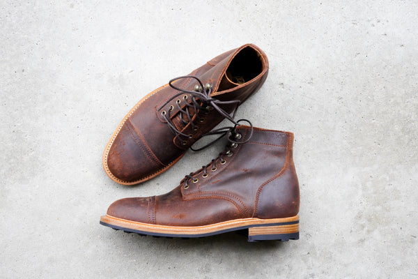 The Richmond - Saddle Waxy Commander (602M) Try-on's