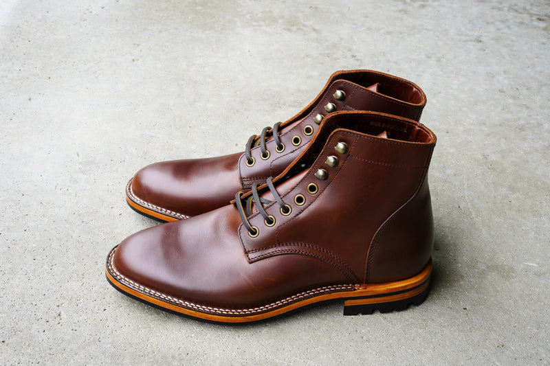 The Allen Stitchdown - Chestnut Veg Tan (618)