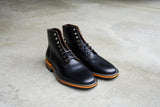 The Allen Stitchdown - Black Veg Tan Teacore (618)