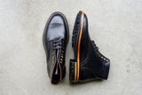 The Allen Stitchdown - Black Veg Tan Teacore (618)